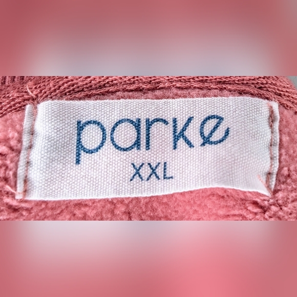 Parke Pink Mockneck Valentine’s Day Sweatshirt - Picture 5 of 5